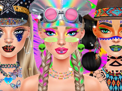 Festival Vibes Makeup